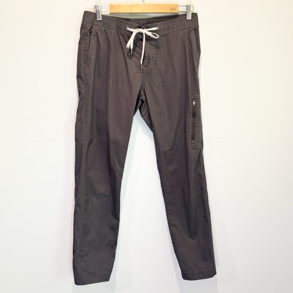 Vuori Charcoal Gray Ripstop Pant - size Large
